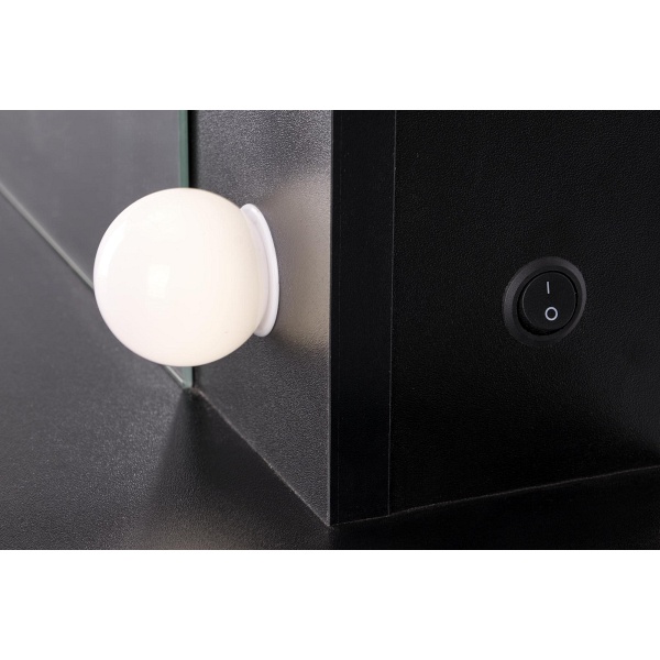 HOLLYWOOD XL toaletka czarny - Halmar