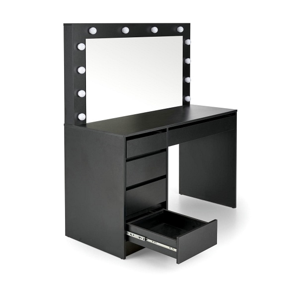 HOLLYWOOD XL toaletka czarny - Halmar