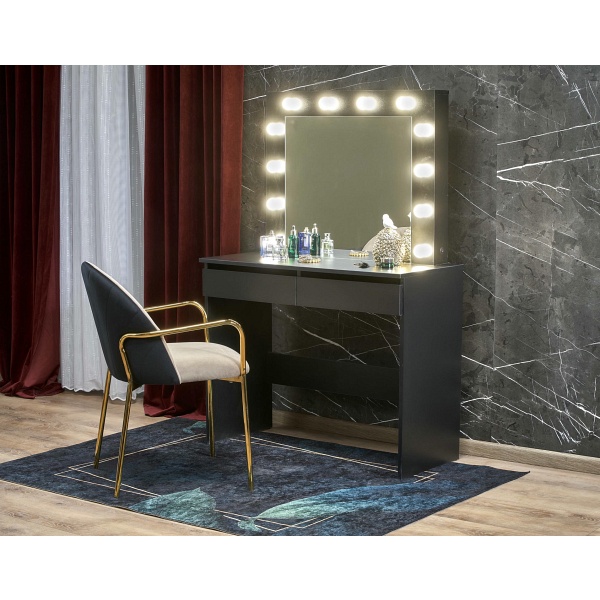 HOLLYWOOD toaletka czarny - Halmar