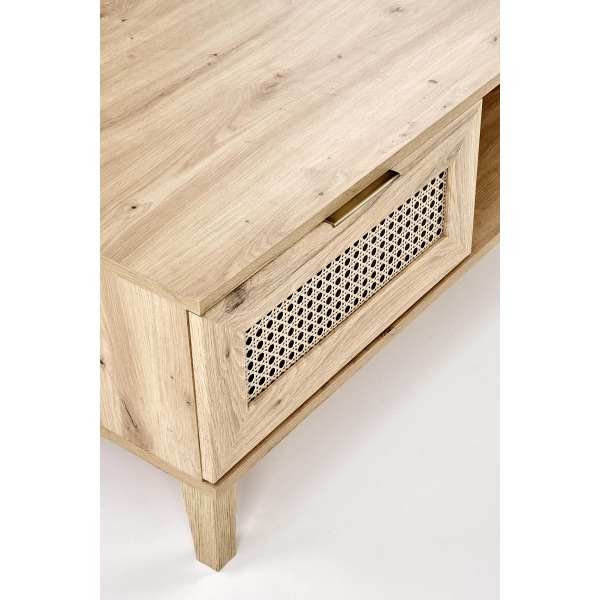 Ława BORNEO LAW-1 dąb artisan/czarny - Halmar