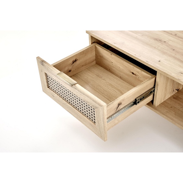 Ława BORNEO LAW-1 dąb artisan/czarny - Halmar