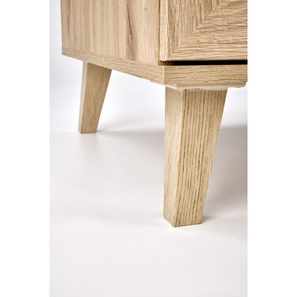 Ława BORNEO LAW-1 dąb artisan/czarny - Halmar