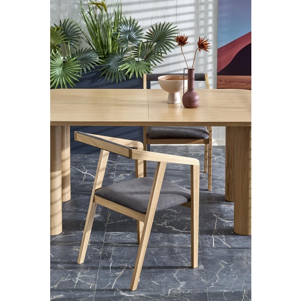 Stół ELEFANTE PROSTOKĄT rozkładany 160-240/100 dąb naturalny - Halmar