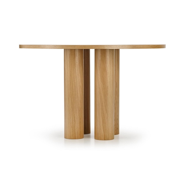 Stół ELEFANTE OKRĄGŁY dąb naturalny - Halmar