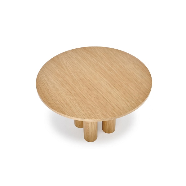 Stół ELEFANTE OKRĄGŁY dąb naturalny - Halmar