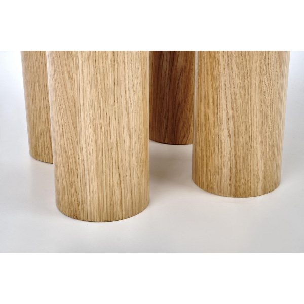 Stół ELEFANTE OKRĄGŁY dąb naturalny - Halmar