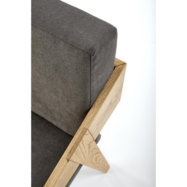 Fotel FREEDOM dąb naturalny/popiel - Halmar