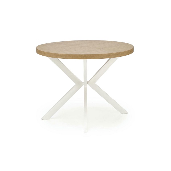 Stół PERONI rozkładany dąb złoty - biały - Halmar