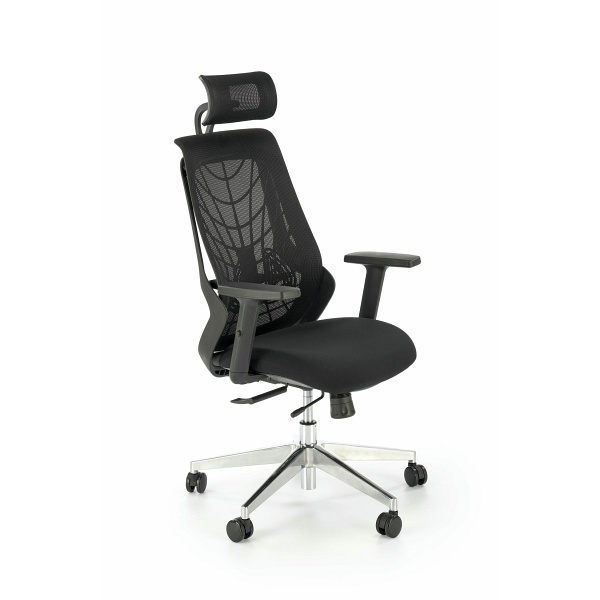 Fotel GERONIMO gabinetowy czarny - Halmar