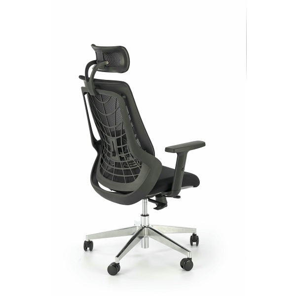 Fotel GERONIMO gabinetowy czarny - Halmar