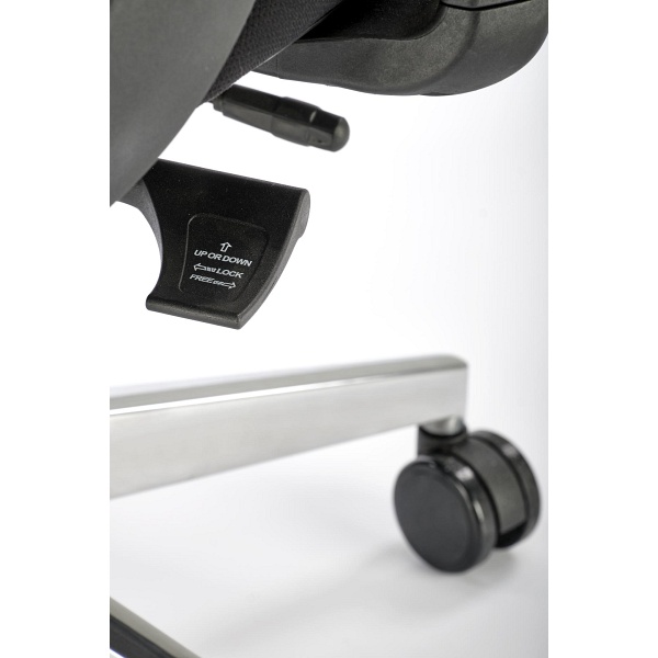 Fotel GERONIMO gabinetowy czarny - Halmar