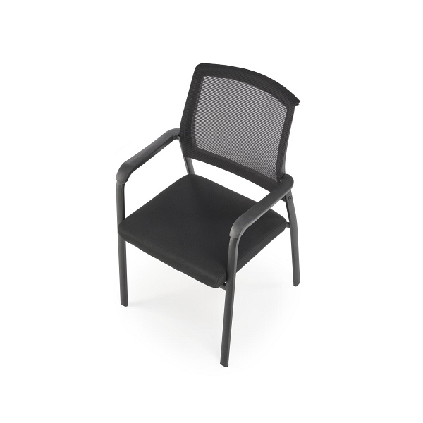 Fotel BERGEN czarny - Halmar