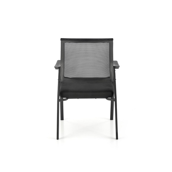 Fotel BERGEN czarny - Halmar