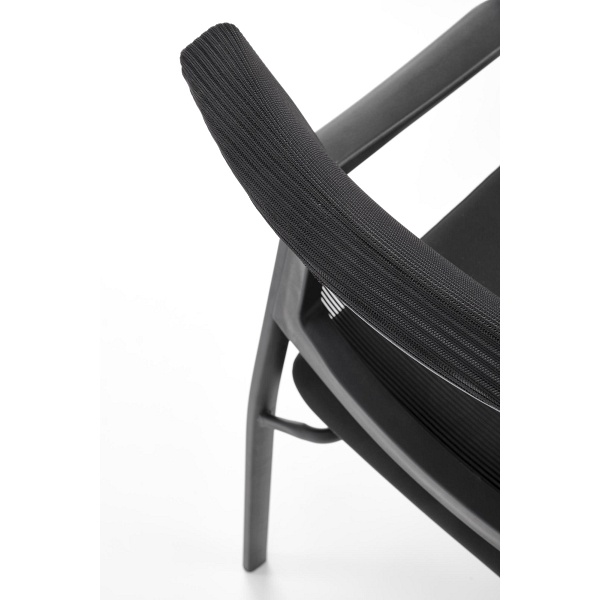 Fotel BERGEN czarny - Halmar