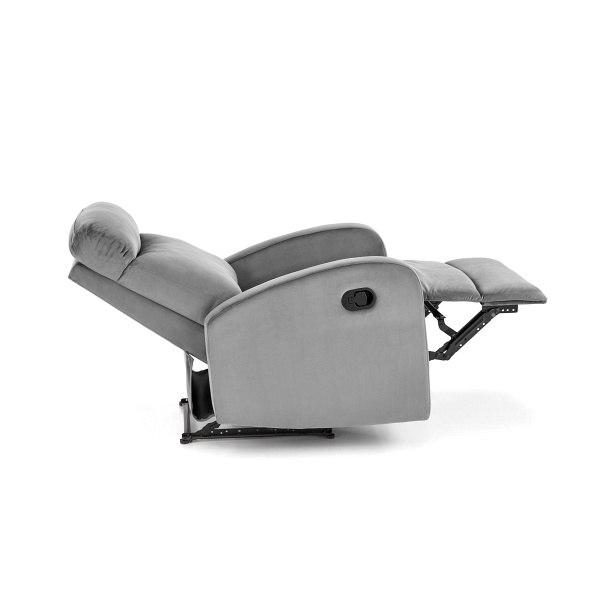 Fotel WONDER rozkładany z funkcją kołyski, popielaty - Halmar