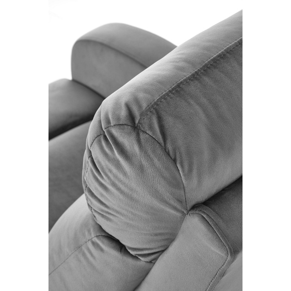 Fotel WONDER rozkładany z funkcją kołyski, popielaty - Halmar