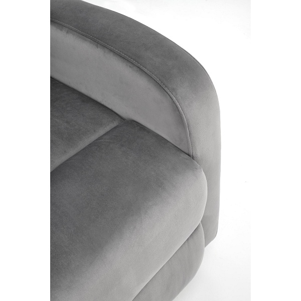 Fotel WONDER rozkładany z funkcją kołyski, popielaty - Halmar