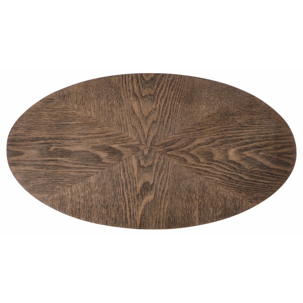 Ława DELPHI orzechowy/czarny - Halmar