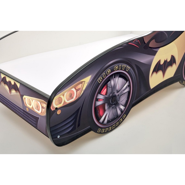 Łóżko BATCAR wielobarwny - Halmar