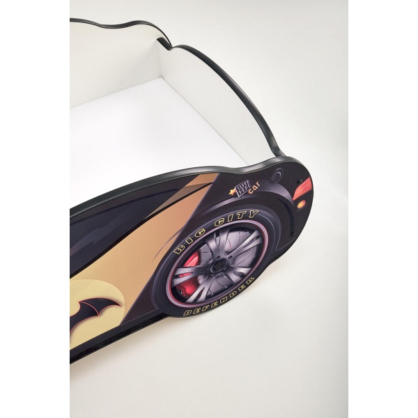 Łóżko BATCAR wielobarwny - Halmar