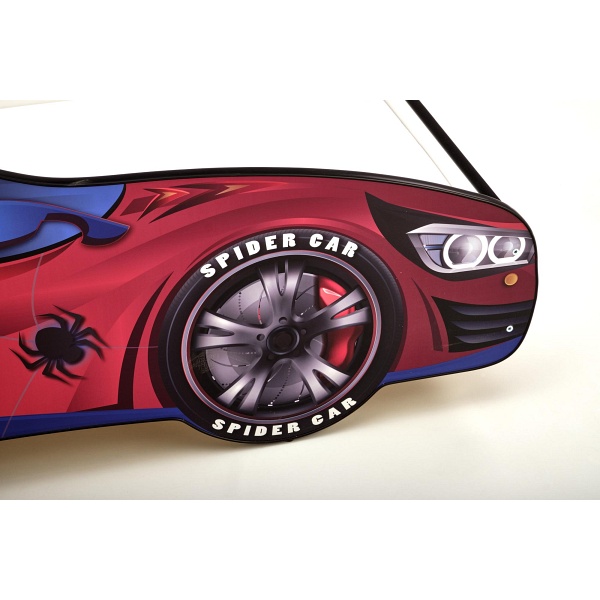Łóżko SPIDERCAR wielobarwny - Halmar
