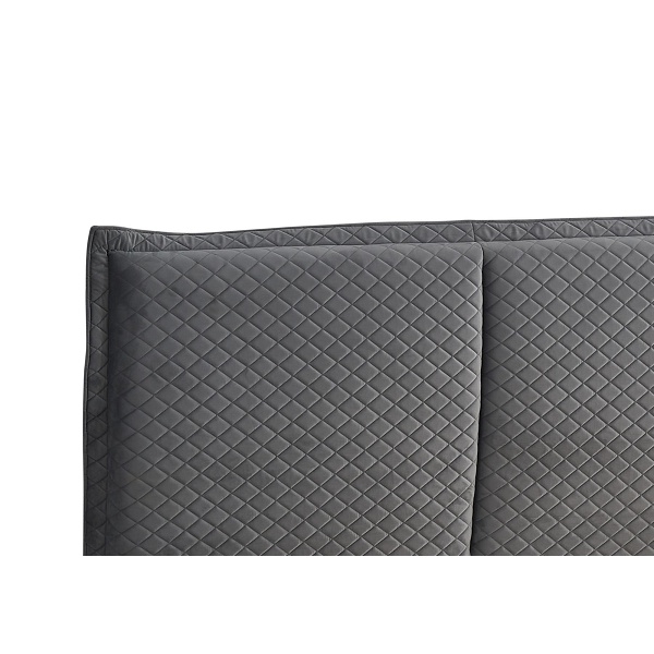 Łóżko BECKY 160, jasny popielaty - Halmar