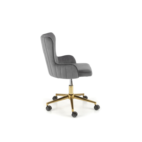 Fotel TIMOTEO gabinetowy popielaty - Halmar