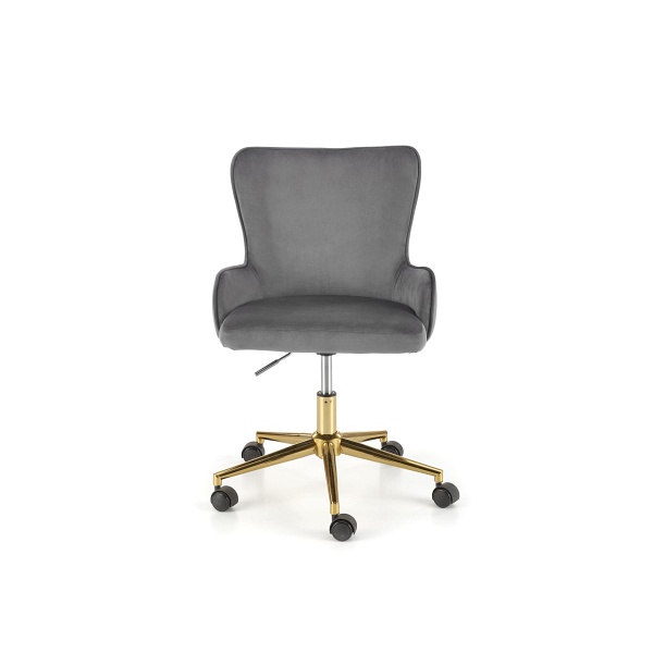 Fotel TIMOTEO gabinetowy popielaty - Halmar