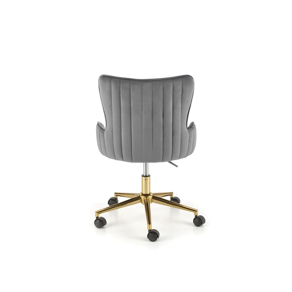 Fotel TIMOTEO gabinetowy popielaty - Halmar