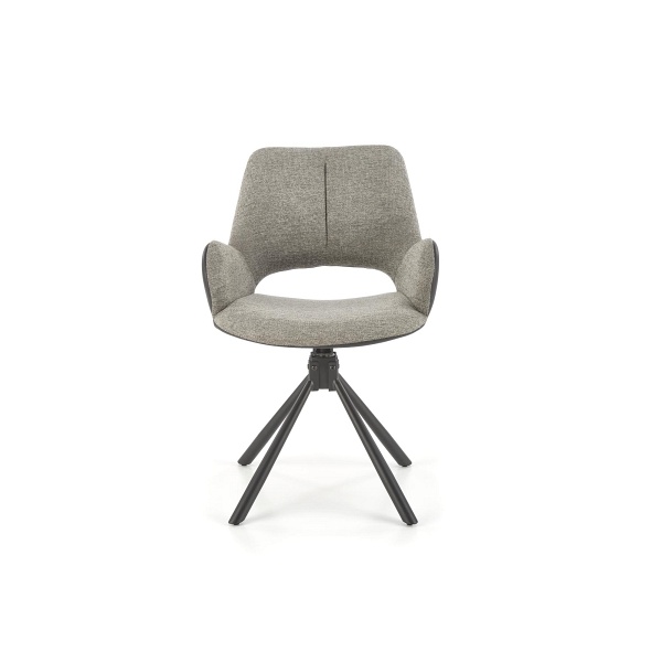 Krzesło K494 popielaty / czarny - Halmar