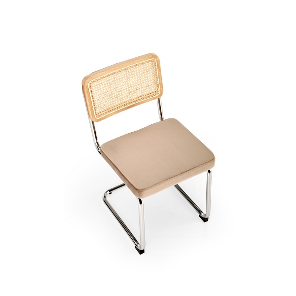 Krzesło K504 beżowy / naturalny - Halmar