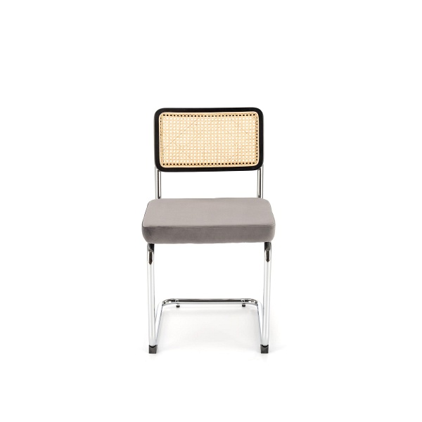 Krzesło K504 popielaty / czarny - Halmar