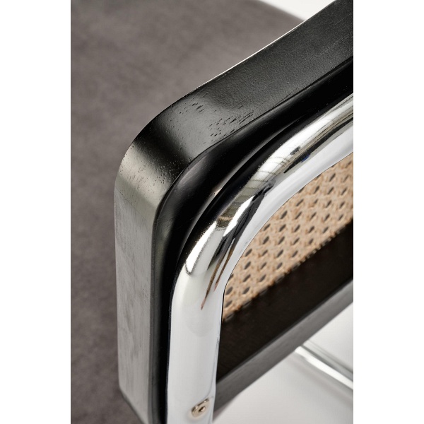 Krzesło K504 popielaty / czarny - Halmar