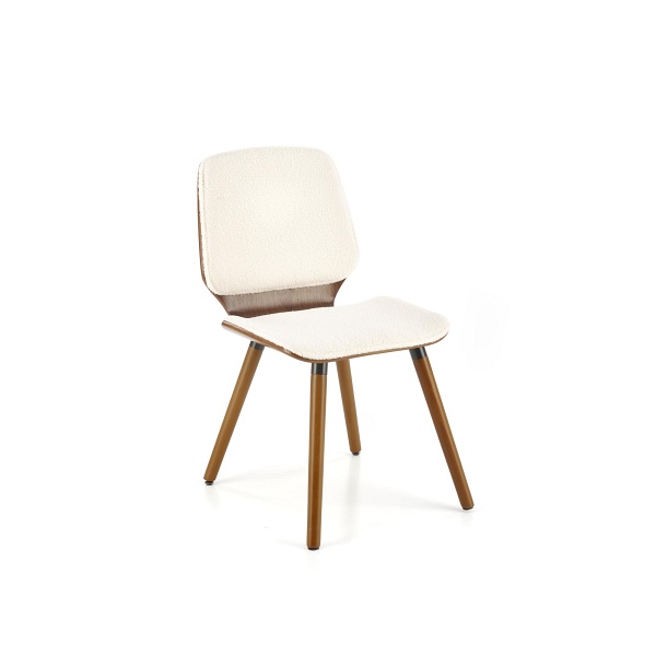 Krzesło K511 kremowy / orzechowy - Halmar