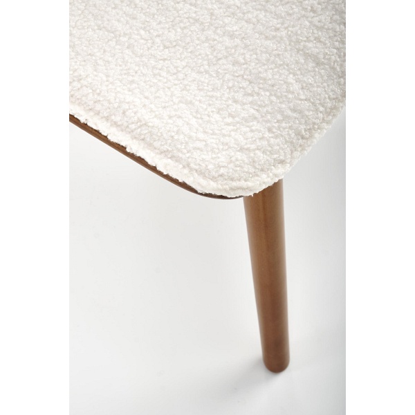 Krzesło K511 kremowy / orzechowy - Halmar