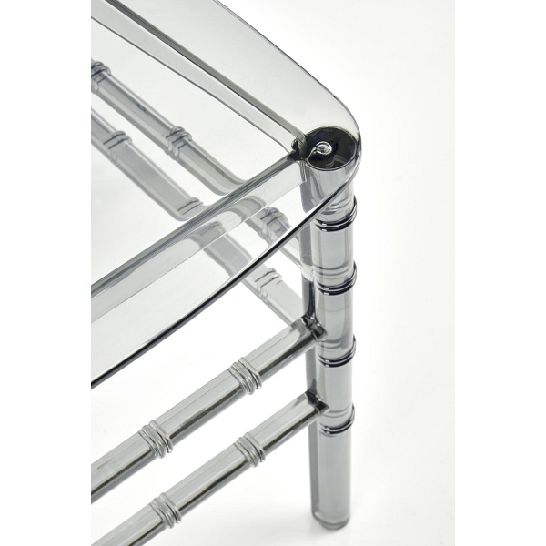 Krzesło K513 poliwęglan, dymiony - Halmar