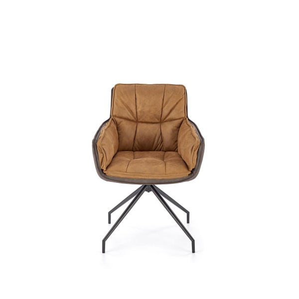 Krzesło K523 brązowy / ciemny brąz - Halmar