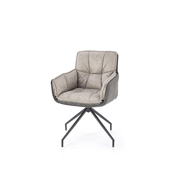 Krzesło K523 popielaty / ciemny popiel - Halmar