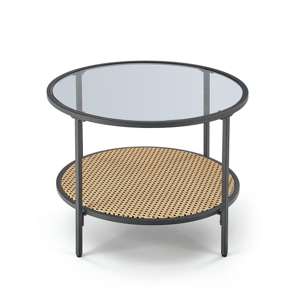 Ława DAKOTA dymiony / naturalny - Halmar