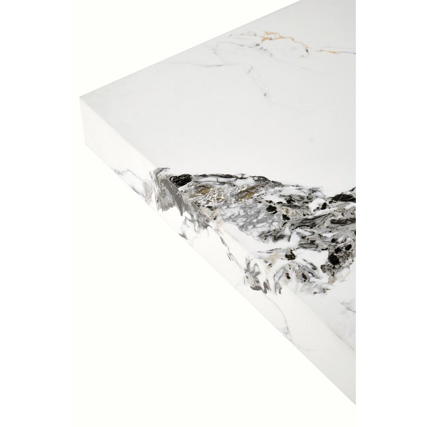 Ława MONOLIT biały marmur ) - Halmar