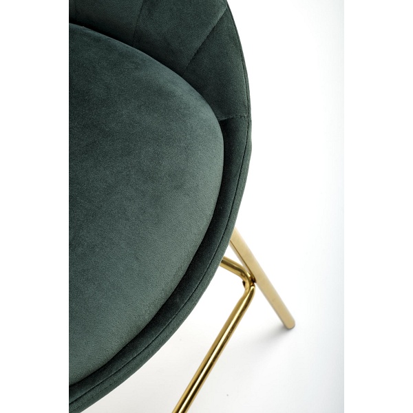 Hoker H112 ciemny zielony / złoty - Halmar