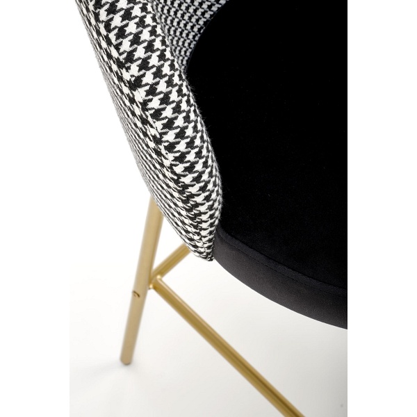 Hoker H113 czarny / biały - Halmar