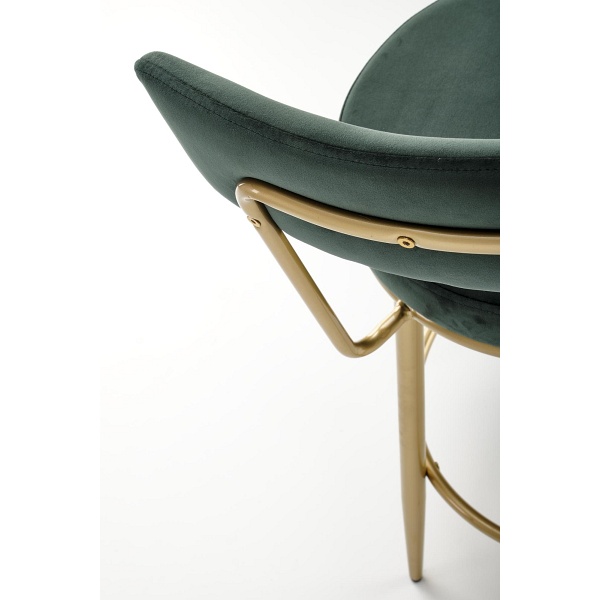 Hoker H115 ciemny zielony / złoty - Halmar