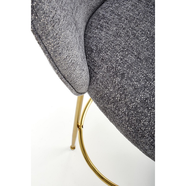 Hoker H116 popielaty / złoty - Halmar