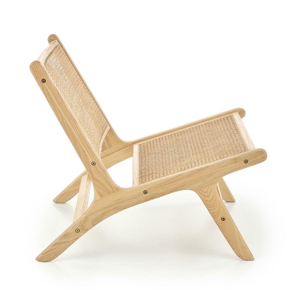 Fotel FODEN 2 wypoczynkowy, naturalny - Halmar