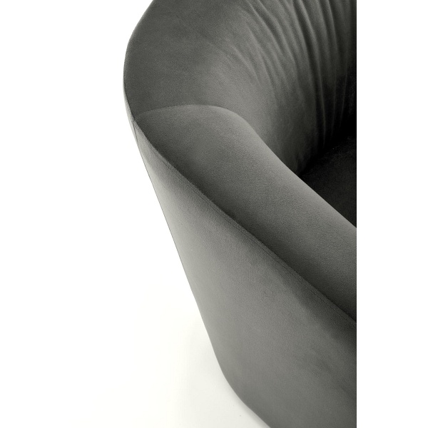 Fotel ENRICO wypoczynkowy, popielaty - Halmar