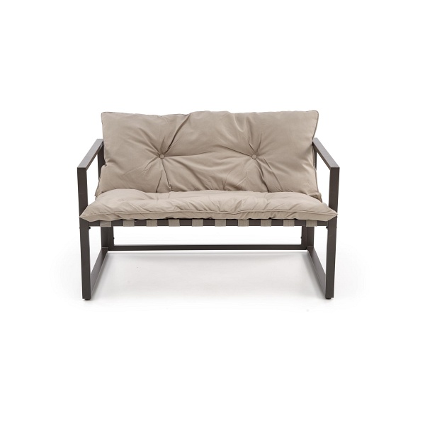 SHARK zestaw ogrodowy , ciemny brąz / cappuccino - Halmar