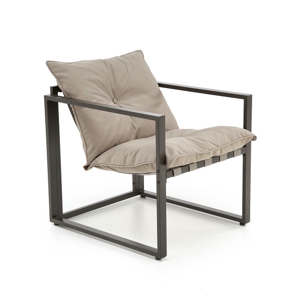 SHARK zestaw ogrodowy , ciemny brąz / cappuccino - Halmar