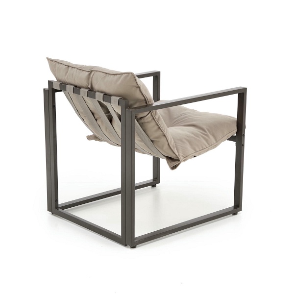 SHARK zestaw ogrodowy , ciemny brąz / cappuccino - Halmar