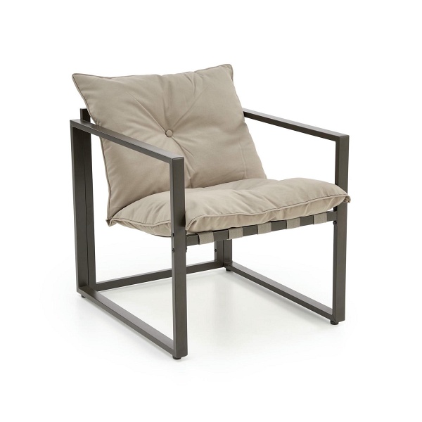 SHARK zestaw ogrodowy , ciemny brąz / cappuccino - Halmar